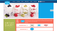 Desktop Screenshot of motherdairy.com